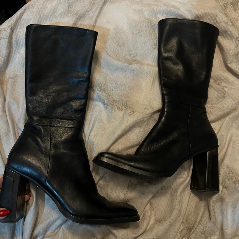 ANGELA FALCONI ITALIAN LEATHER BOOTS